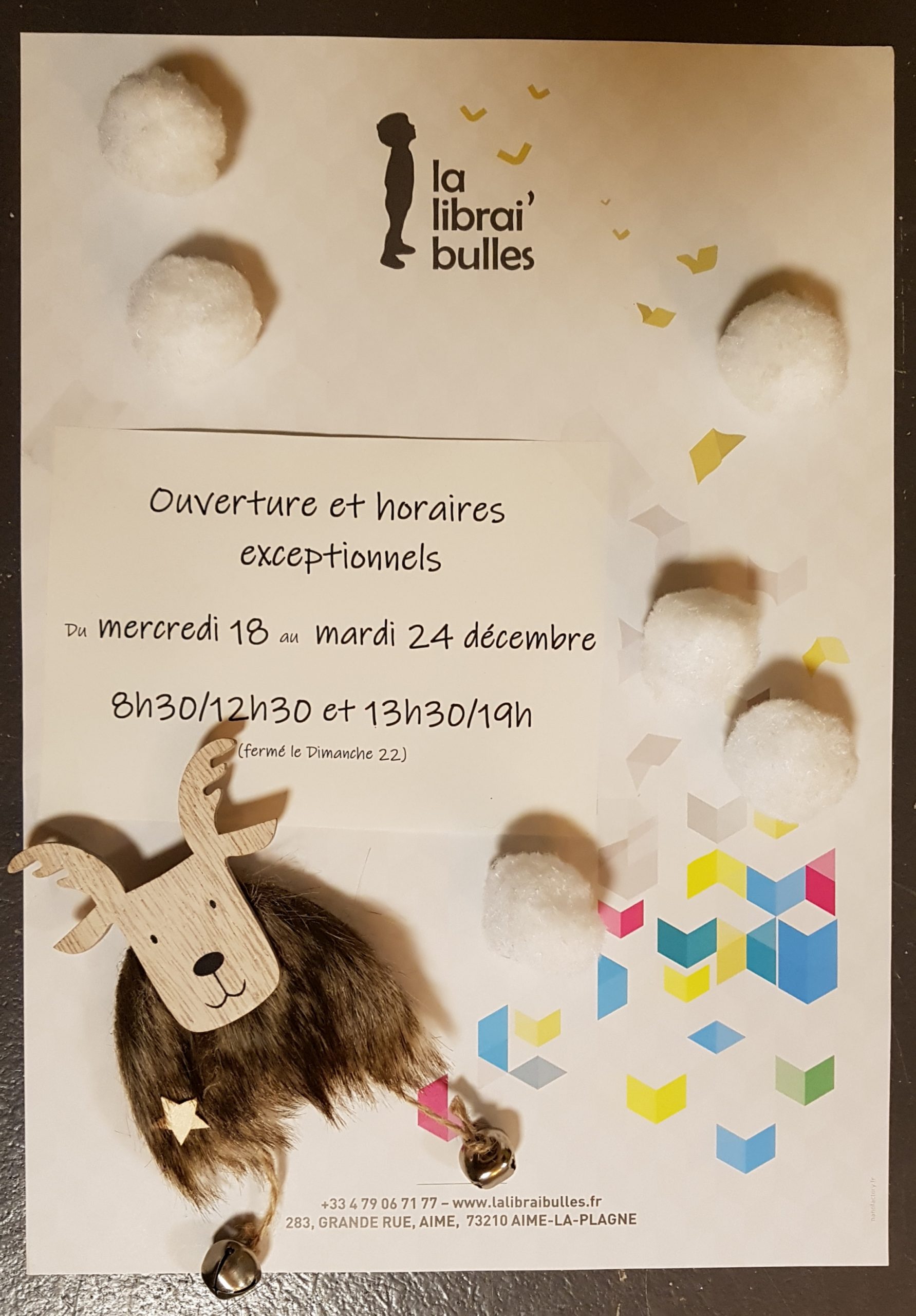 horaires noël