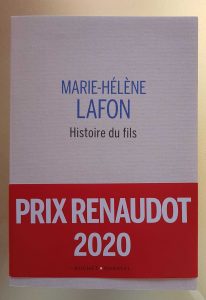 Histoire du fils Marie Helène Lafon Librairie La Librai'bulles