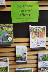 Braderie commerçants d'Aime Libraiire la librai'bulles