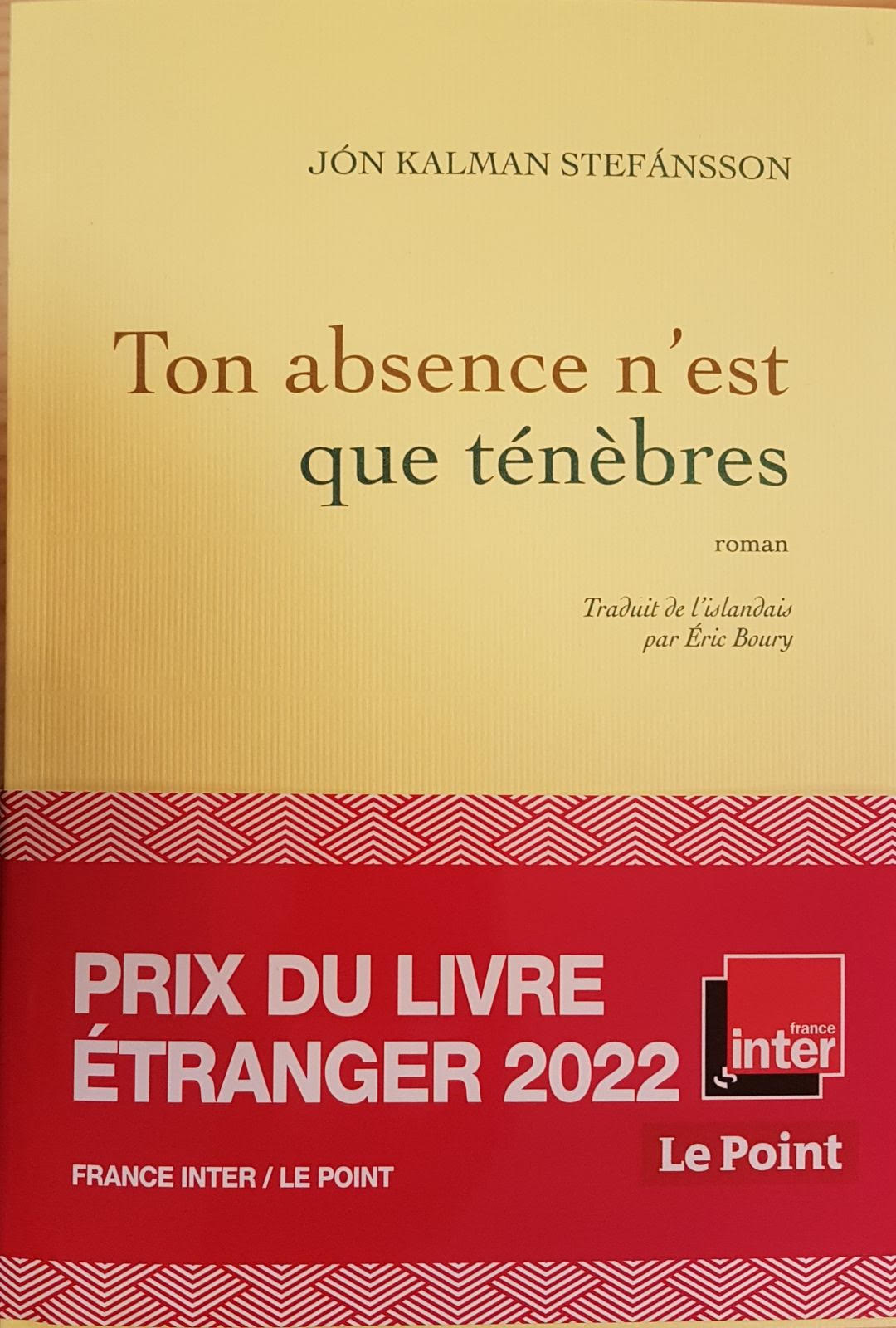 Ton absence n'est que ténèbres