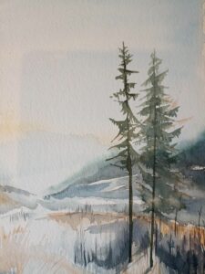 Aquarelle Tory Ehlting